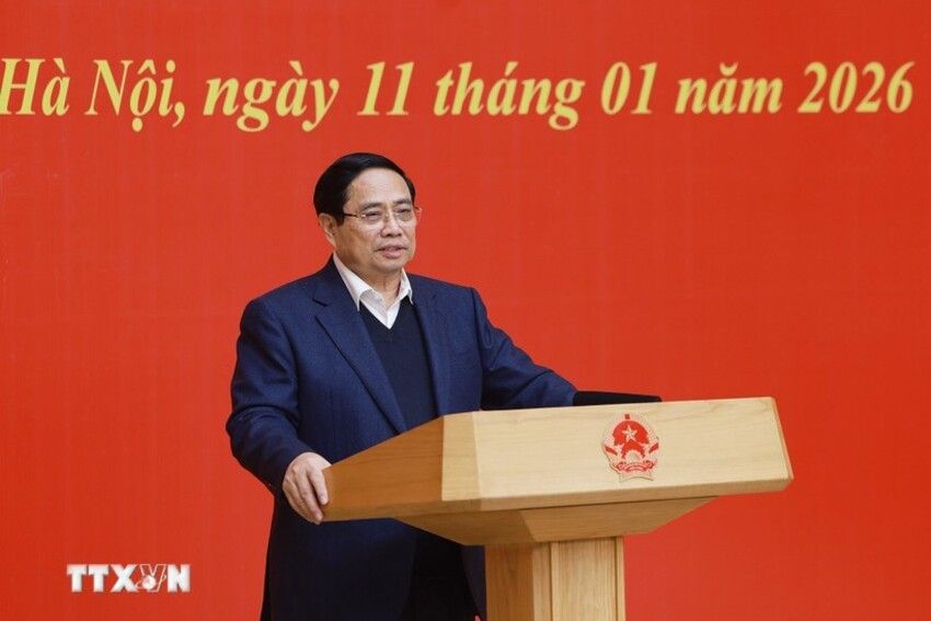 Hội nghị tổng kết năm 2025 và triển khai nhiệm vụ năm 2026 của Đảng bộ Chính phủ