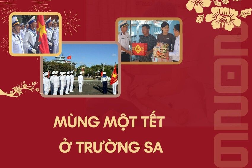 Mùng Một Tết ở đảo Trường Sa