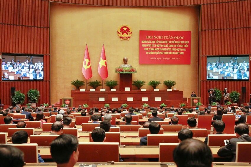 Hơn 2 triệu đại biểu tham dự Hội nghị quán triệt Nghị quyết số 79-NQ/TW và Nghị quyết số 80-NQ/TW