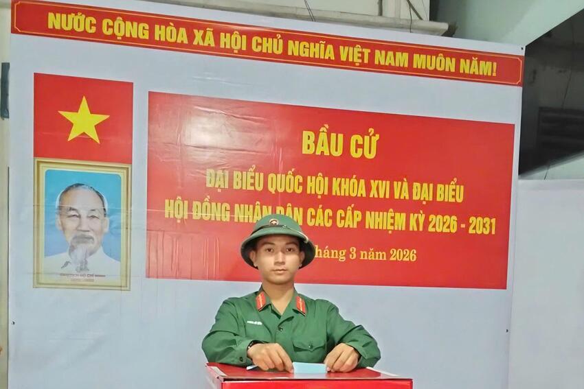 Cử tri An Giang nô nức đi bầu cử đại biểu Quốc hội và HĐND các cấp
