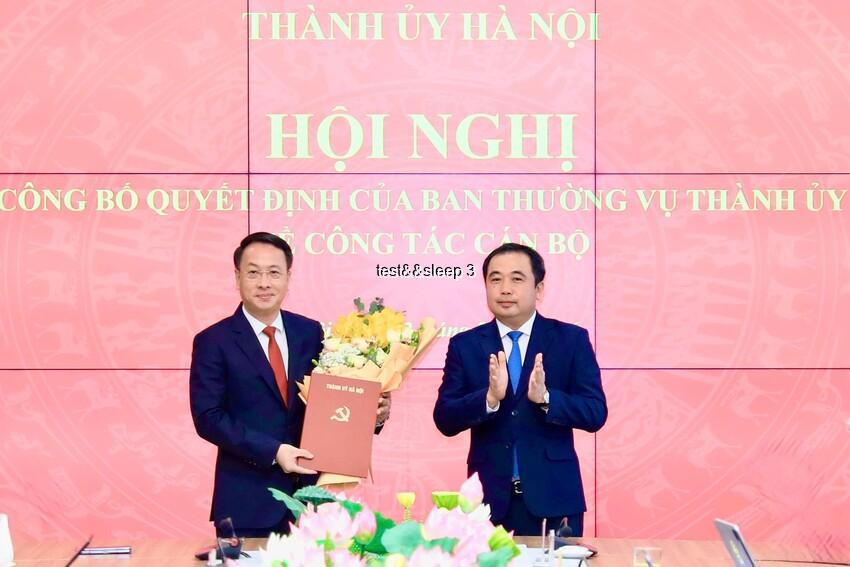 Đồng chí Trần Đình Cảnh giữ chức Chủ nhiệm Ủy ban Kiểm tra Thành ủy Hà Nội