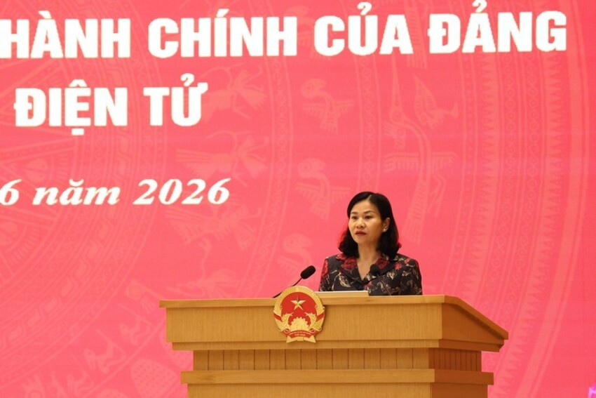 Đảng bộ Chính phủ triển khai 4 thủ tục hành chính của Đảng trên môi trường điện tử
