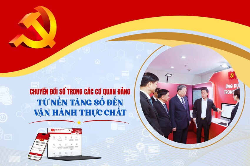 [Megastory] Chuyển đổi số trong các cơ quan Đảng: Từ nền tảng số đến vận hành thực chất (Bài 1)
