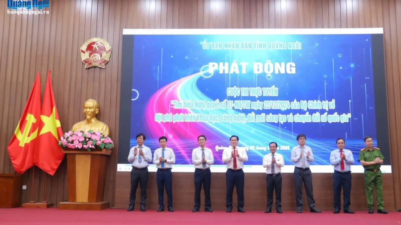 Phát động cuộc thi trực tuyến tìm hiểu Nghị quyết 57