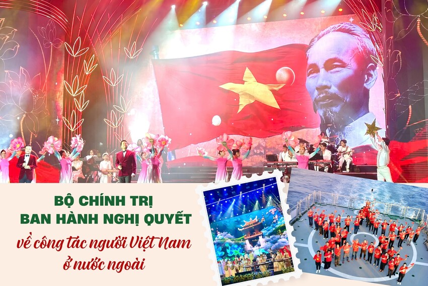 [Infographic] Bộ Chính trị ban hành Nghị quyết số 23-NQ/TW về công tác người Việt Nam ở nước ngoài
