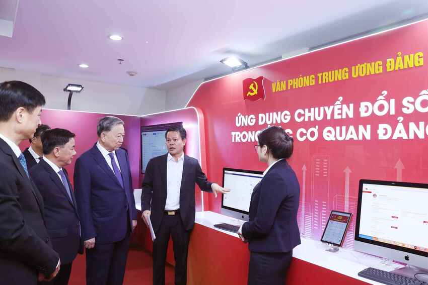 Chuyển đổi số trong các cơ quan Đảng ở Trung ương: Chuyển từ đầu tư công nghệ sang quản trị dựa trên dữ liệu