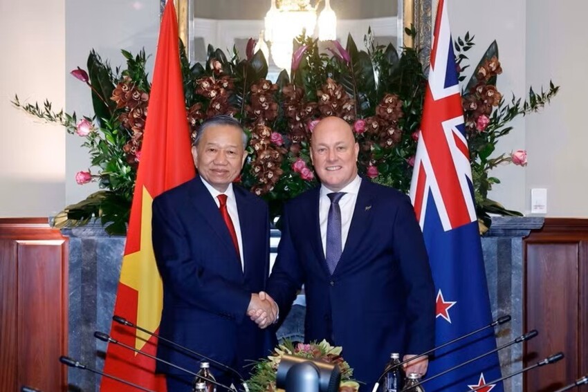 Phát triển toàn diện quan hệ giữa hai nước Việt Nam và New Zealand