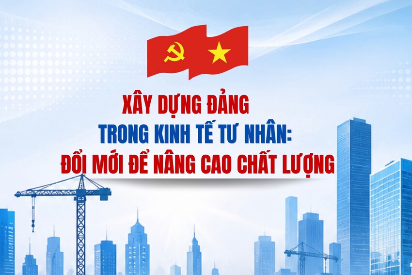 [Infographic] Xây dựng Đảng trong kinh tế tư nhân: Đổi mới để nâng cao chất lượng