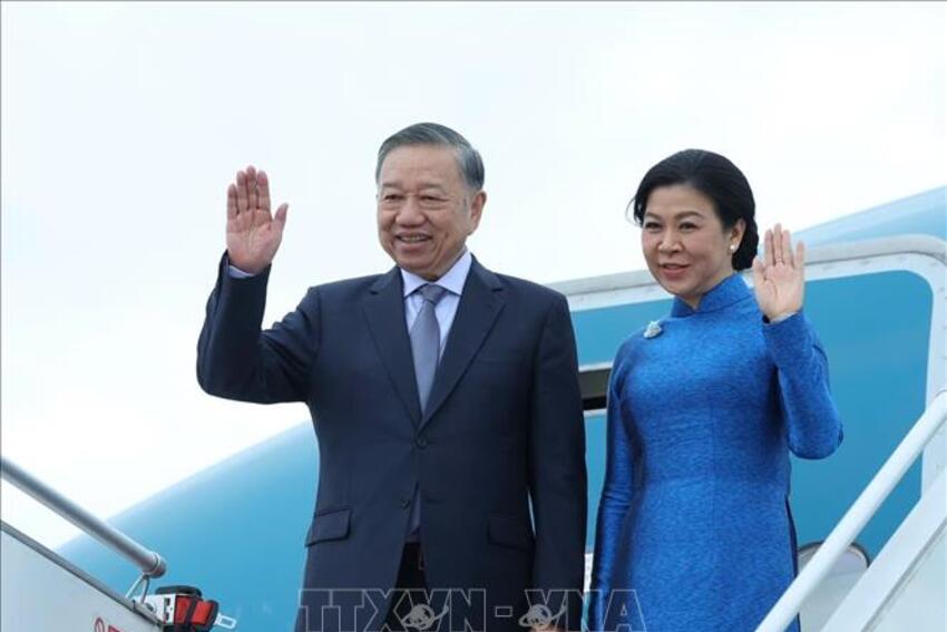 Tổng Bí thư, Chủ tịch nước Tô Lâm kết thúc tốt đẹp chuyến thăm chính thức Cộng hòa Pháp