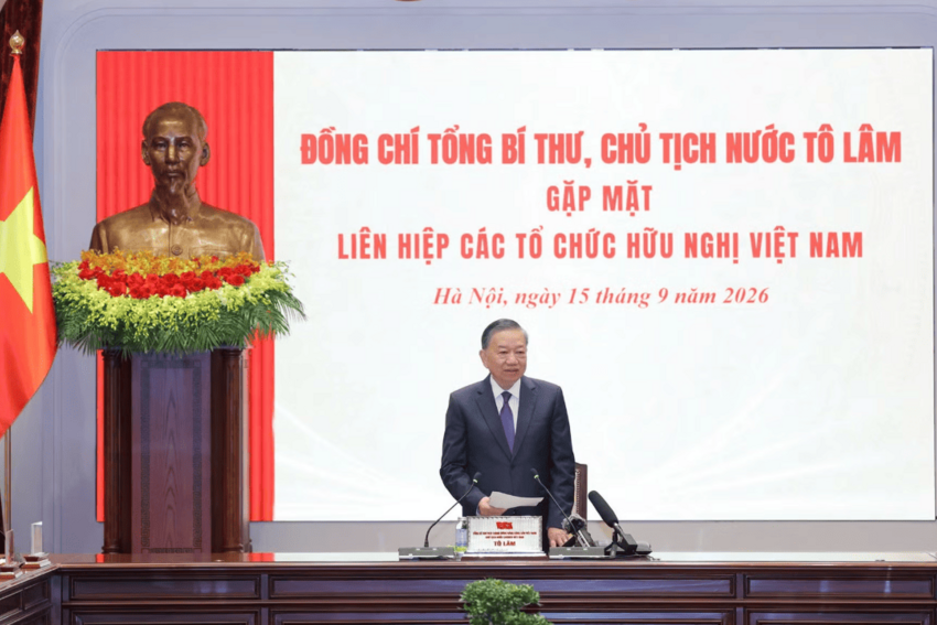Tổng Bí thư, Chủ tịch nước gặp mặt Ban Chấp hành Liên hiệp các tổ chức hữu nghị Việt Nam