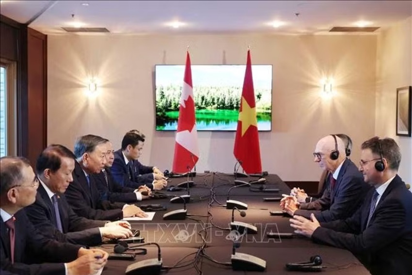 Tổng Bí thư, Chủ tịch nước Tô Lâm tiếp Hiệu trưởng Trường Đại học Concordia (Canada)