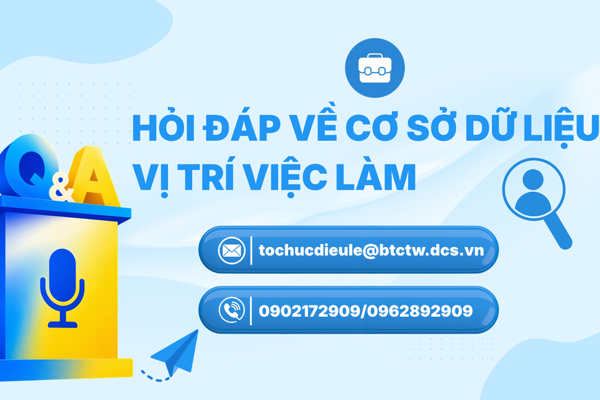 Sẽ xây dựng chuyên mục “Hỗ trợ triển khai xây dựng CSDL VTVL gắn với xây dựng phương án giao biên chế của hệ thống chính trị giai đoạn 2027 - 2031” trên Cổng Thông tin điện tử Đảng Cộng sản Việt Nam