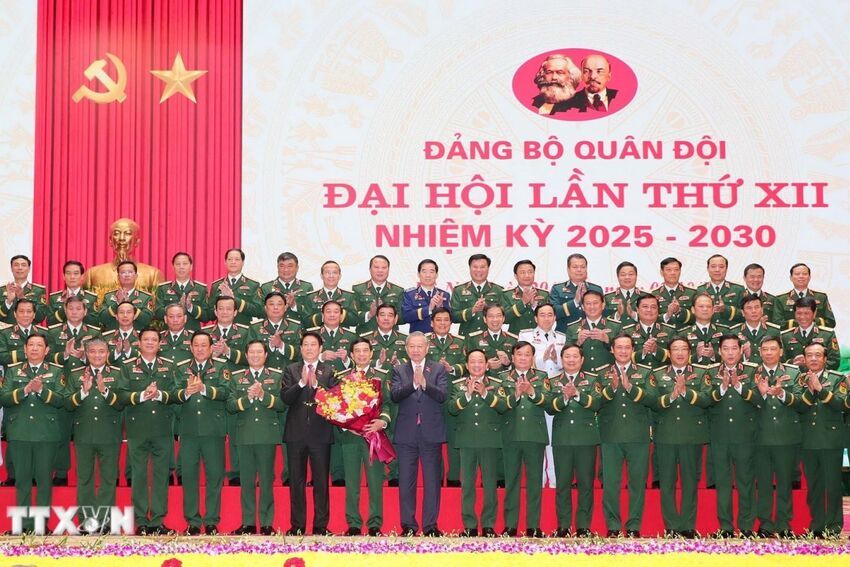 Xây dựng Đảng bộ Quân đội mẫu mực, tiêu biểu, ngang tầm nhiệm vụ