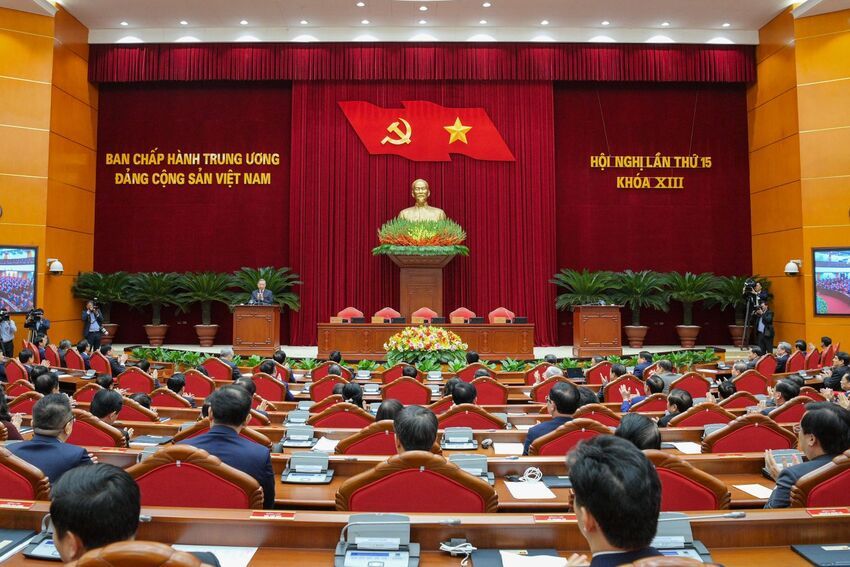 Bế mạc Hội nghị lần thứ 15 Ban Chấp hành Trung ương Đảng khóa XIII