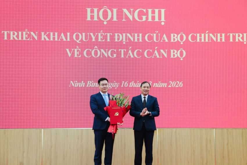 Đồng chí Trần Đăng Quỳnh giữ chức Phó Bí thư Tỉnh ủy Ninh Bình