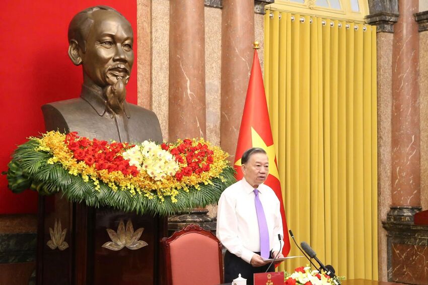 Bài phát biểu của Tổng Bí thư, Chủ tịch nước Tô Lâm tại buổi gặp mặt 100 tấm gương tiêu biểu của Chương trình "Việc tử tế"