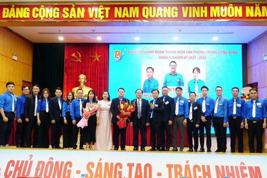 Đại hội đại biểu Đoàn TNCS Hồ Chí Minh Văn phòng Trung ương Đảng lần thứ V, nhiệm kỳ 2025 – 2030