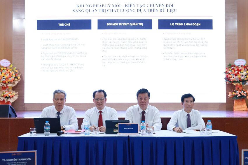 Nâng cao chất lượng tạp chí khoa học Việt Nam theo chuẩn quốc tế