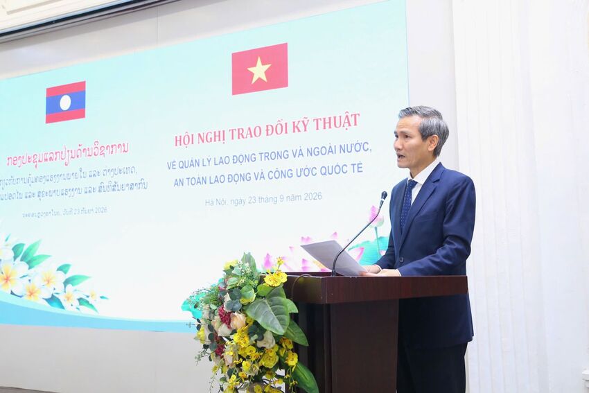 Trao đổi kỹ thuật về quản lý lao động, an toàn lao động và công ước quốc tế Việt Nam - Lào