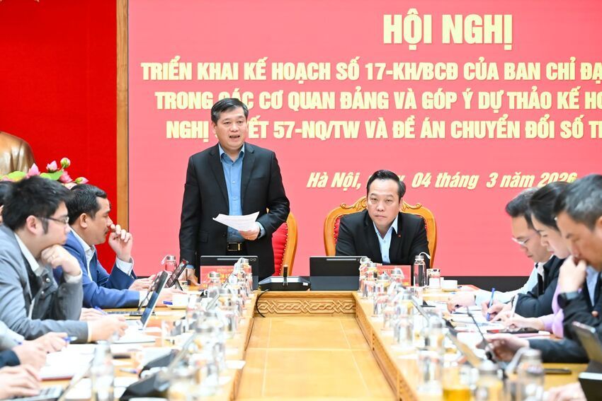 Tăng tốc chuyển đổi số trong các cơ quan Đảng Trung ương