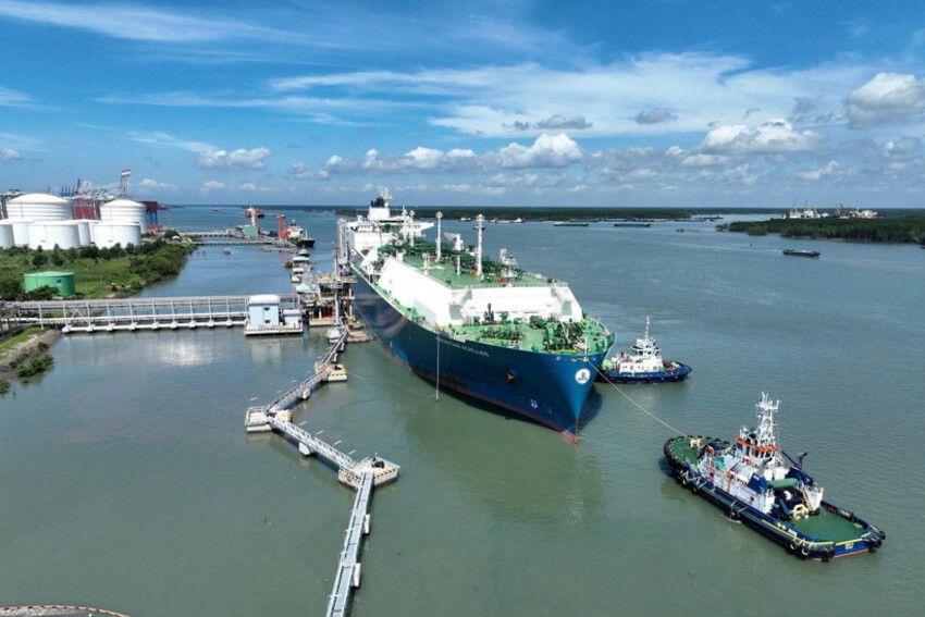 63.000 tấn LNG đầu tiên trong năm 2026 đã về Việt Nam an toàn
