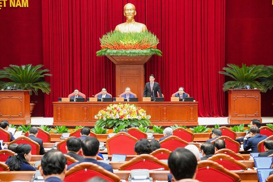 Ảnh: Khai mạc Hội nghị Trung ương lần thứ 15, khóa XIII