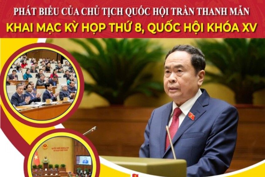Phát biểu của Chủ tịch Quốc hội Trần Thanh Mẫn khai mạc Kỳ họp thứ 8, Quốc hội khóa XV