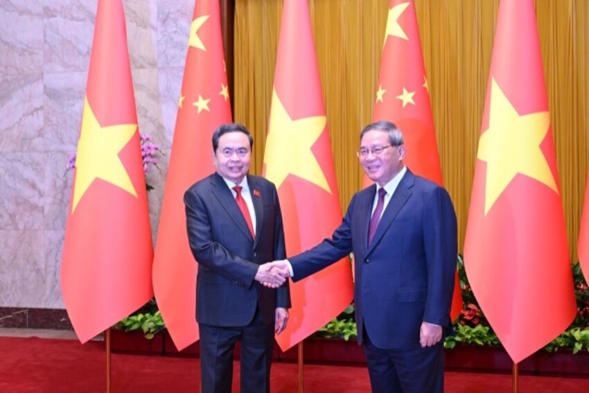 Chủ tịch Quốc hội Trần Thanh Mẫn: Nâng tầm kết nối hạ tầng chiến lược, tạo động lực mới cho hợp tác Việt Nam - Trung Quốc
