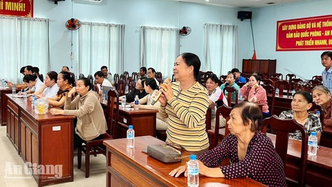Nông dân, phụ nữ Tô Châu kiến nghị nhiều vấn đề thiết thực