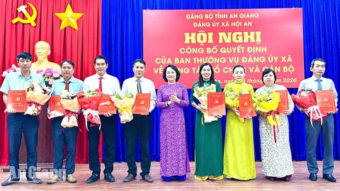 Hội An thành lập 8 chi bộ trực thuộc Đảng ủy xã