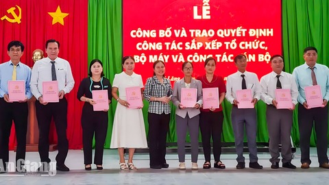 Đảng ủy Phường Chi Lăng thành lập 9 chi bộ trực thuộc