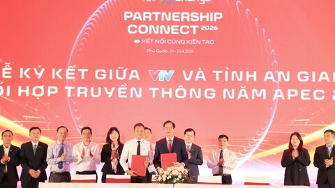 An Giang và VTV bắt tay truyền thông APEC 2027