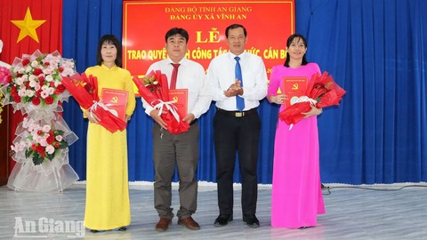 Vĩnh An thành lập 9 chi bộ trực thuộc Đảng ủy xã