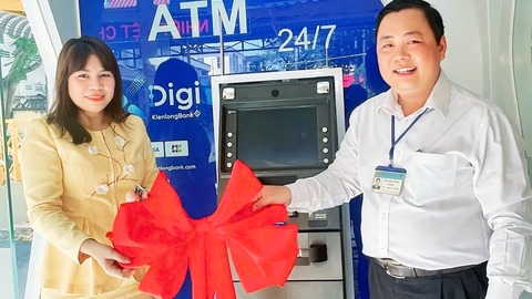 KienlongBank đưa booth giao dịch tài chính tự phục vụ vào Trung tâm Y tế Tân Hiệp 
