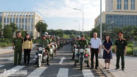 Long Xuyên ra quân cao điểm, đặt mục tiêu kéo giảm 80% vụ trộm cắp tài sản 