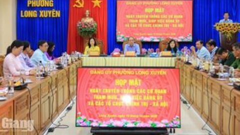 Long Xuyên yêu cầu nâng cao chất lượng tham mưu, giúp việc của Đảng