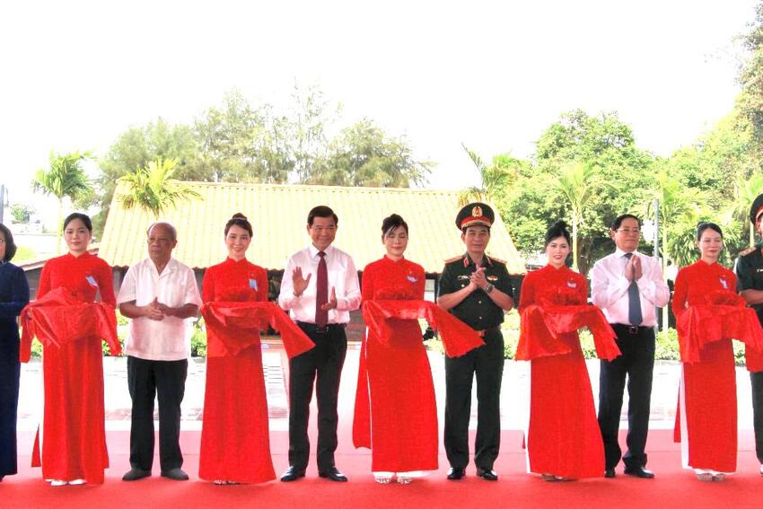 Khánh thành Nhà lưu niệm Anh hùng liệt sĩ Võ Thị Sáu