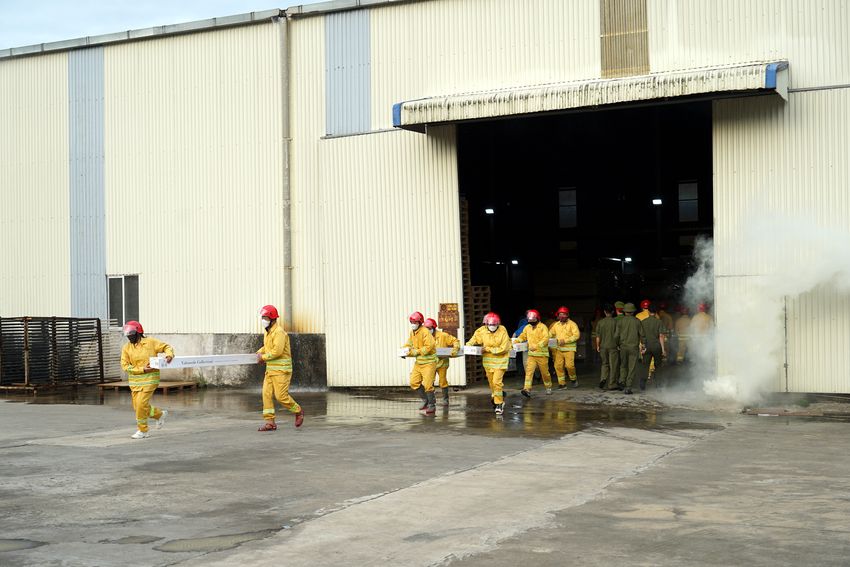 Diễn tập phương án chữa cháy và cứu nạn, cứu hộ cấp tỉnh năm 2025: Hoàn thành tốt mục tiêu đặt ra và sát với thực tế