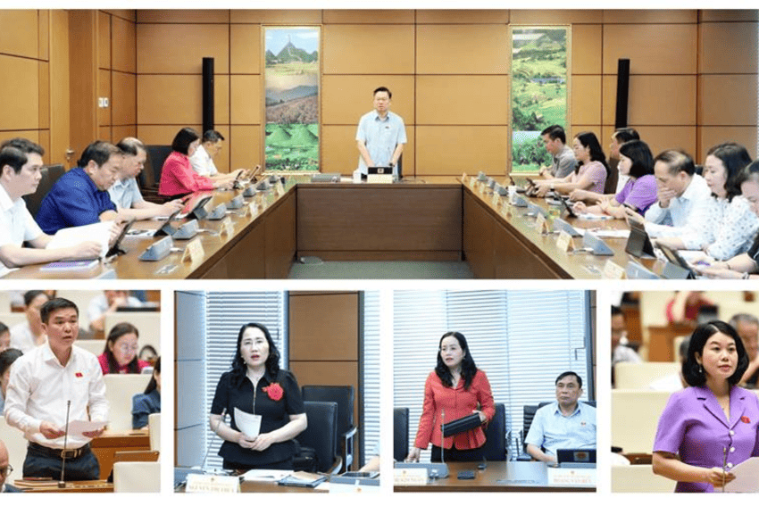 Hoạt động của Đoàn ĐBQH tỉnh Bắc Kạn trong tuần đầu tiên Kỳ họp thứ 9, Quốc hội khóa XV