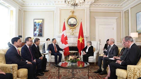 Tổng Bí thư, Chủ tịch nước Tô Lâm hội kiến Toàn quyền Canada Louise Arbour