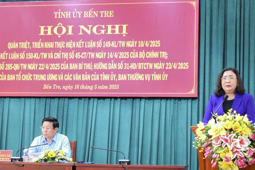 Hội nghị quán triệt, triển khai các kết luận, chỉ thị, quy định của Trung ương và các Đề án, Kế hoạch của Tỉnh ủy, Ban Thường vụ Tỉnh ủy