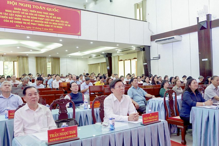 Quán triệt và triển khai thực hiện Nghị quyết số 66-NQ/TW; Nghị quyết số 68-NQ/TW về phát triển kinh tế tư nhân