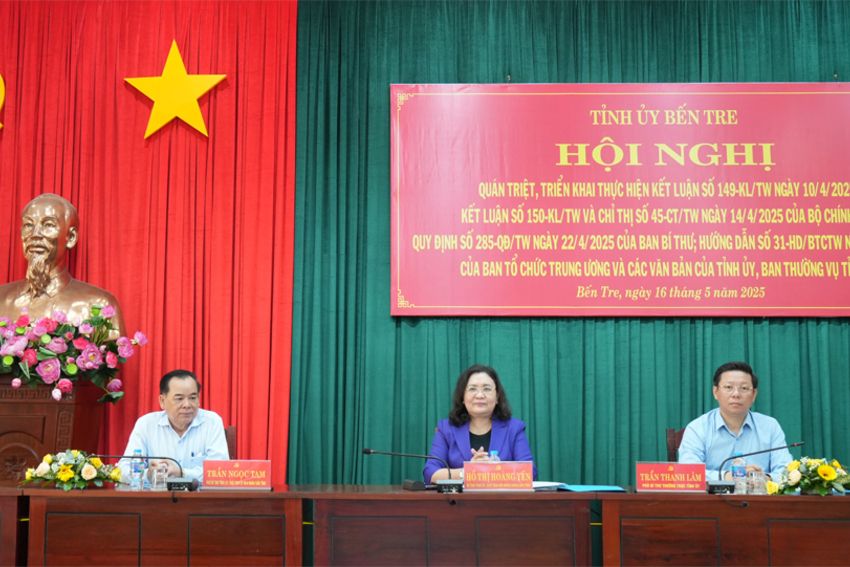 Hội nghị quán triệt, triển khai các Kết luận, Chỉ thị, Hướng dẫn của Trung ương và các Đề án, Kế hoạch của Tỉnh ủy