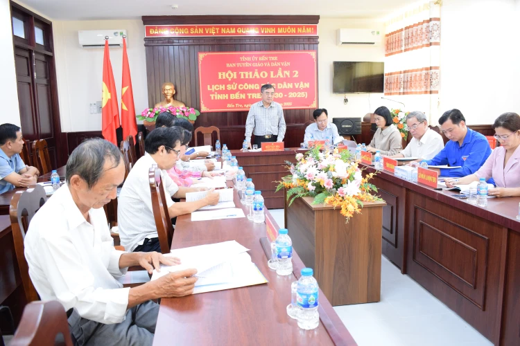 Chương trình công tác dân vận năm 2025