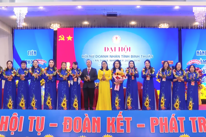 Đại hội Hội Nữ Doanh nhân tỉnh Bình Thuận