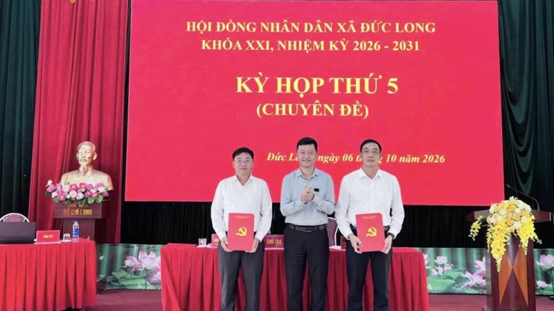 HĐND xã Đức Long và Minh Tâm tổ chức kỳ họp chuyên đề