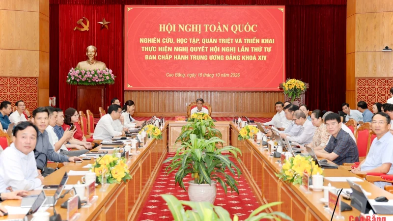 Hội nghị toàn quốc triển khai Nghị quyết Hội nghị lần thứ tư Ban Chấp hành Trung ương Đảng