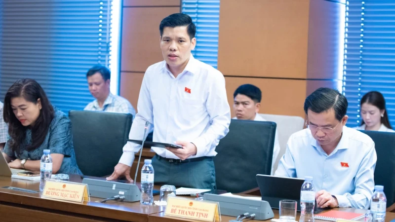Đại biểu Quốc hội tỉnh góp ý hoàn thiện các dự án luật về lĩnh vực y tế