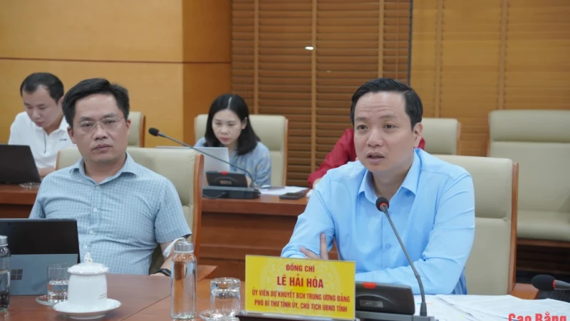 Chủ tịch UBND tỉnh Lê Hải Hòa: Quyết liệt tháo gỡ vướng mắc để triển khai dự án Bauxite Táp Ná