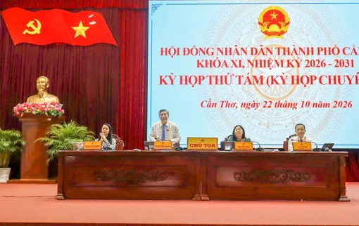 HĐND TP Cần Thơ khai mạc kỳ họp thứ 8 (kỳ họp chuyên đề) 